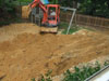 Loop field and trenches are backfilled and leveled.